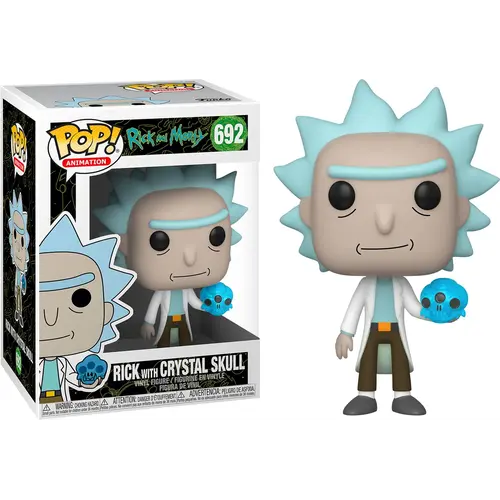 Funko Funko POP! Rick & Morty 692 Rick with Crystal Skull