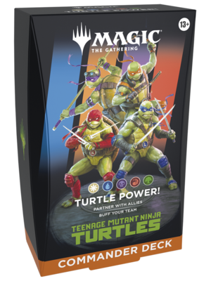 Wizards of The Coast Magic The Gathering MTG TCG Turtles Commander Deck