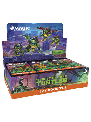 Wizards of The Coast Magic The Gathering MTG Teenage Mutant Ninja Turtles Play Booster Box