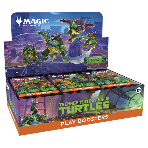 Wizards of The Coast Magic The Gathering MTG Teenage Mutant Ninja Turtles Play Booster Box