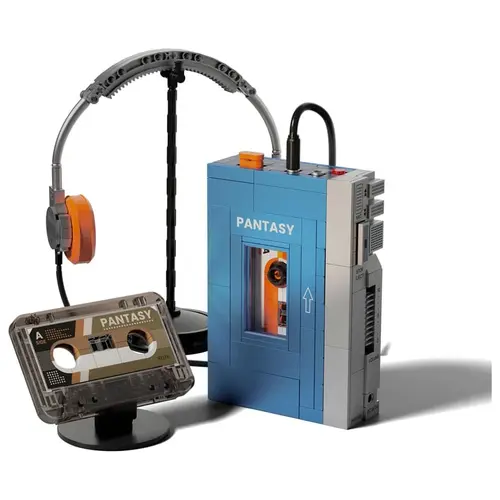 Pantasy Pantasy Cassette Player Building Blocks 569pcs