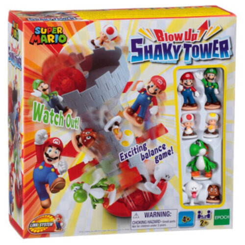 Epoch Super Mario Blow Up Shaky Tower