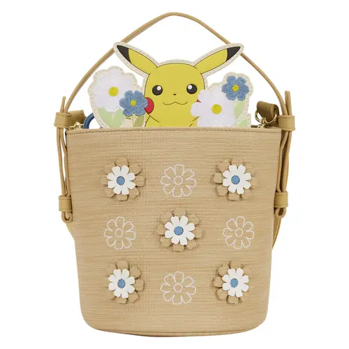 Loungefly Pokemon Floral Pikachu Loungefly Crossbody Bag