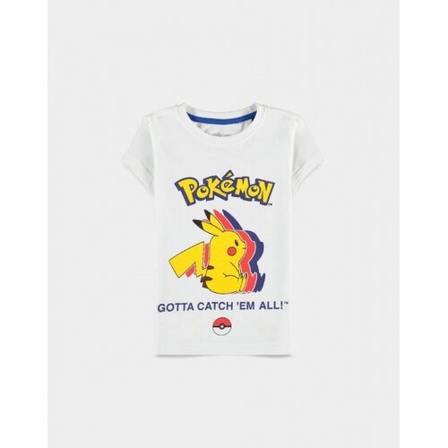 Difuzed Pokemon Pika Silhouette Kids T-shirt 110/116
