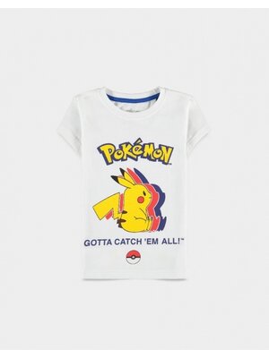 Difuzed Pokemon Pika Silhouette Kids T-Shirt 122/128