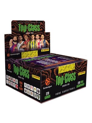 Panini Basketball EuroLeague Top Class 2025-2026 Booster Box Panini