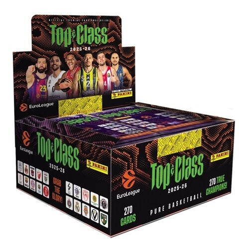 Panini Basketball EuroLeague Top Class 2025-2026 Booster Box Panini