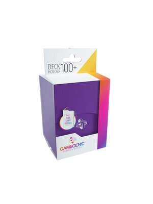 Gamegenic Deckbox Deck Holder 100+ Purple GameGenic