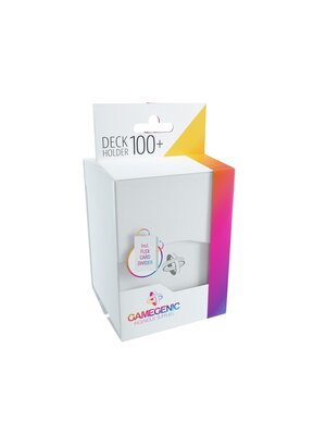 Gamegenic Deckbox Deck Holder 100+ White GameGenic