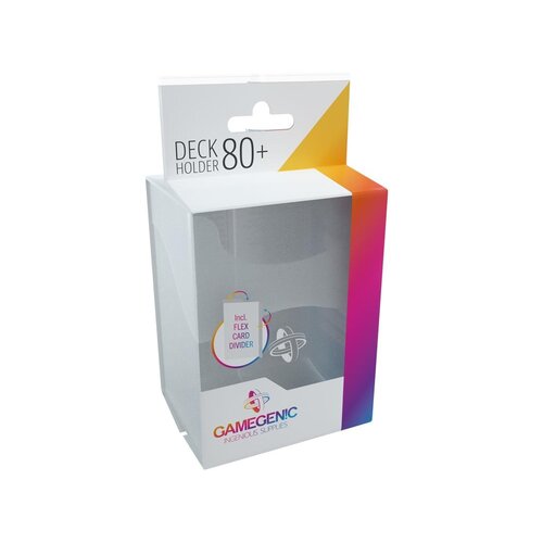 Gamegenic Deckbox Deck Holder 80+ Clear GameGenic