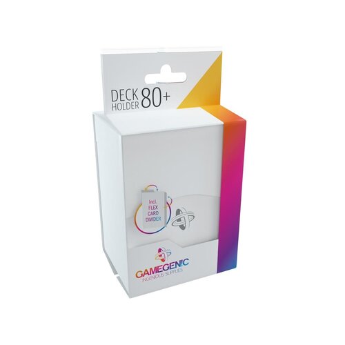 Gamegenic Deckbox Deck Holder 80+ White GameGenic