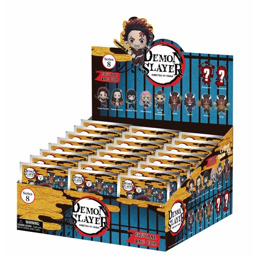 Monogram Demon Slayer Series 8 3d Foam Bag Clip