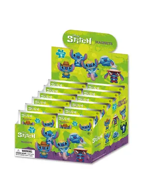 Monogram Disney Stitch Series 9 3d Foam Magnets