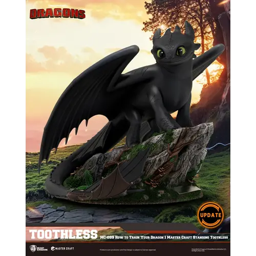 Beast Kingdom How To Train Your Dragon Toothless Figure Beast Kingdom 31cm