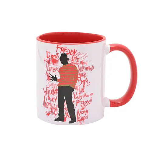 Widdop Nightmare on Elm Street Freddy Krueger Inner Colored Mug 325ml