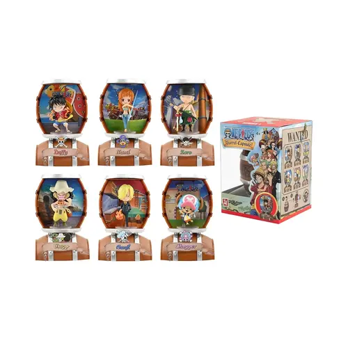 yume One Piece Barrel Capsule Figure