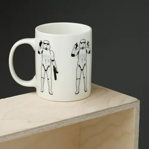 Puckator Star Wars Stormtrooper 300ml White Mug