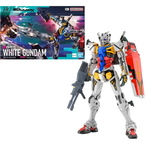 Bandai Gundam HG 1/144 GQuuuuuux White Gundam Model Kit