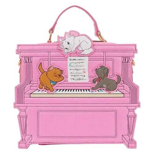Loungefly Disney Aristocats Piano Crossbody Bag Loungefly