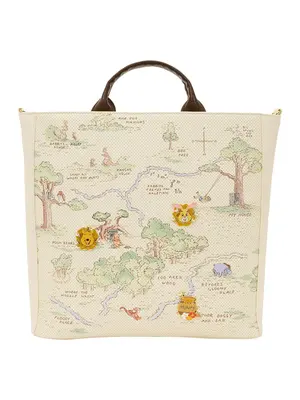 Loungefly Disney Winnie The Pooh Hundred Acre Wood Tote Bag Loungefly