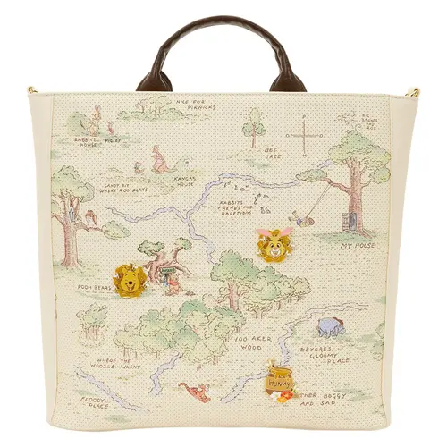 Loungefly Disney Winnie The Pooh Hundred Acre Wood Tote Bag Loungefly