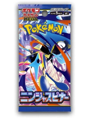 The Pokemon Company Pokemon TCG Ninja Spinner Booster Japan