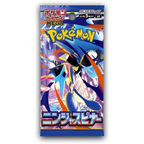 The Pokemon Company Pokemon TCG Ninja Spinner Booster Japan