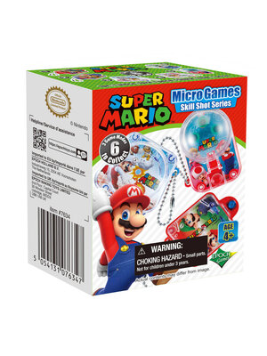 Epoch Super Mario Micro Games Skill Shot Series Keychain Mystery