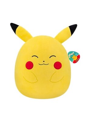 Jazwares Pokemon Squishmallows Happy Pikachu Pluche 35cm