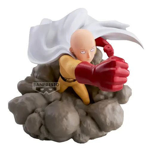 Banpresto One Punch Man Saitama Diorama Figure 15cm