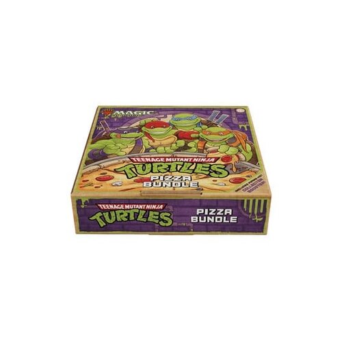 Wizards of The Coast Magic MTG TCG Turtles Pizza Bundle