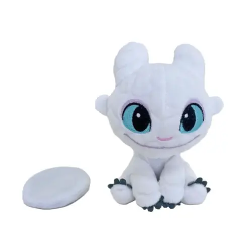 Simba Toys How To Train Your Dragon Light Fury Pluche Shoulder Pad With Magnetic