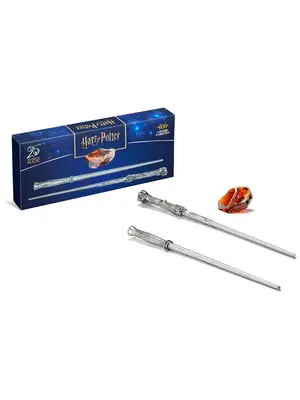 The Noble Collection Harry Potter Anniversary Gift Box Philosopher's Stone & 2 Wands