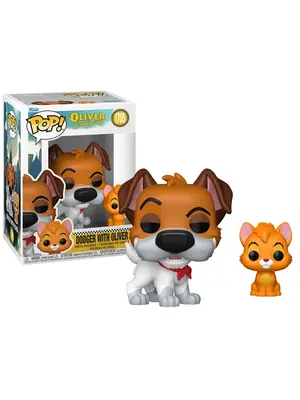 Funko Funko POP! Disney Oliver & Co. 1705 Dodger With Oliver