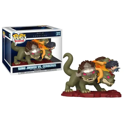 Funko Funko POP! Deluxe Solo Leveling 2272 Sung Jinwoo VS Cerberus