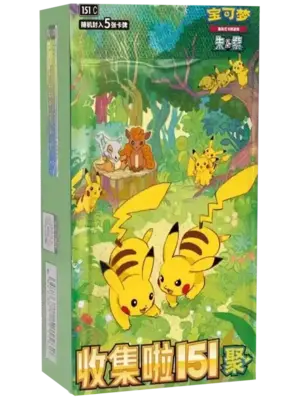 The Pokemon Company Pokemon TCG 151C Collect Gathering Booster Box China