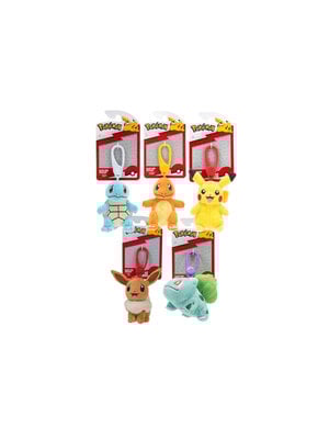 Jazwares Pokemon Plush Clip (Clip-on Plush) Assortiment