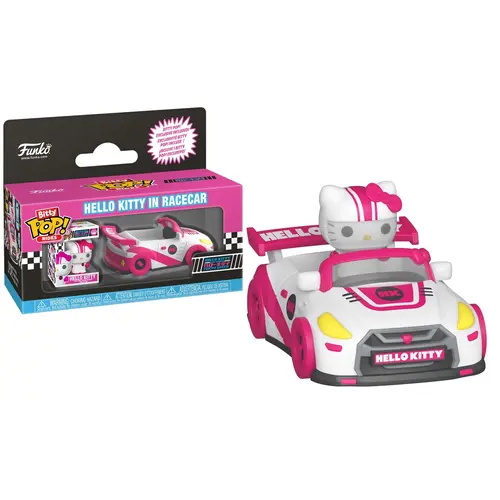 Funko Funko Bitty POP! Sanrio Racecar With Hello Kitty
