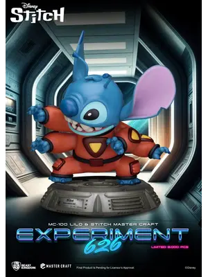 Beast Kingdom Disney Stitch Experiment 626 Statue Master Craft 39cm Numbered