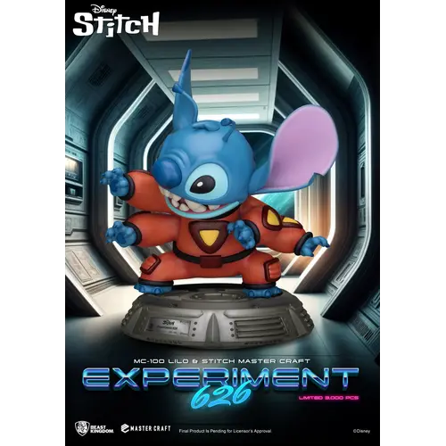Beast Kingdom Disney Stitch Experiment 626 Statue Master Craft 39cm Numbered