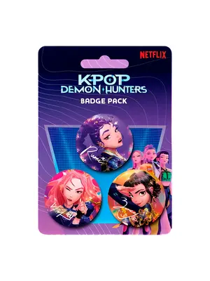 Pyramid Demon Hunters Pack with 3 Badges