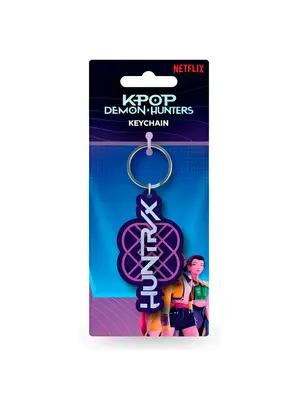 Pyramid Demon Hunters Huntrix Logo PVC Keychain