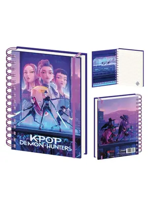 Pyramid Demon Hunters A5 Wiro Notebook