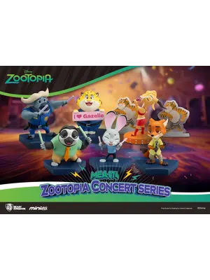 Beast Kingdom Zootopia Concert Series Mystery Blind Box 8cm