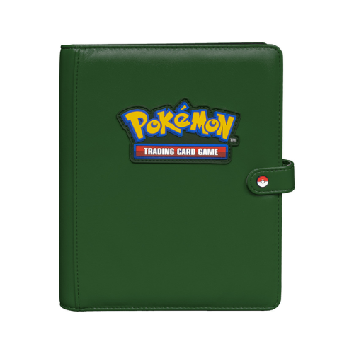 The Pokemon Company Pokemon Premium Snap Binder TCG Ultra Pro Green Holds 160 Cards