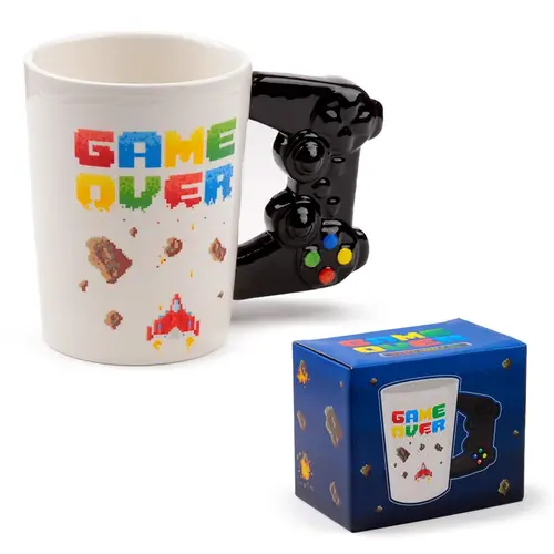 Puckator Game Over Video Game Mug With 3D Handle 400ml
