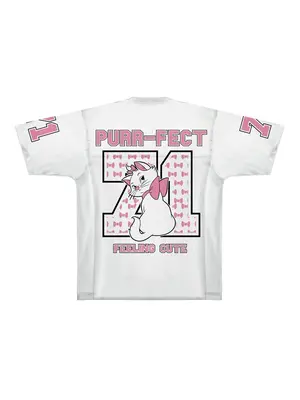 Cotton Division Disney Purr-Fect Feeling T-Shirt Sports US Replica Unisex Size S
