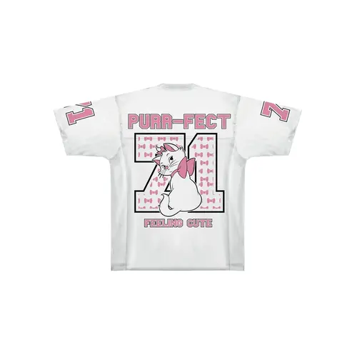 Cotton Division Disney Purr-Fect Feeling T-Shirt Sports US Replica Unisex Size S