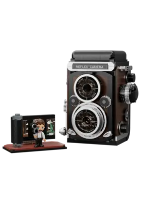 Pantasy Pantasy Twin Lens Reflex Camera Building Block 757pcs