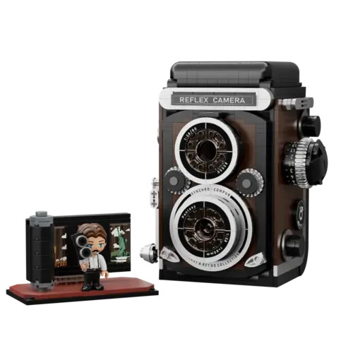 Pantasy Pantasy Twin Lens Reflex Camera Building Block 757pcs